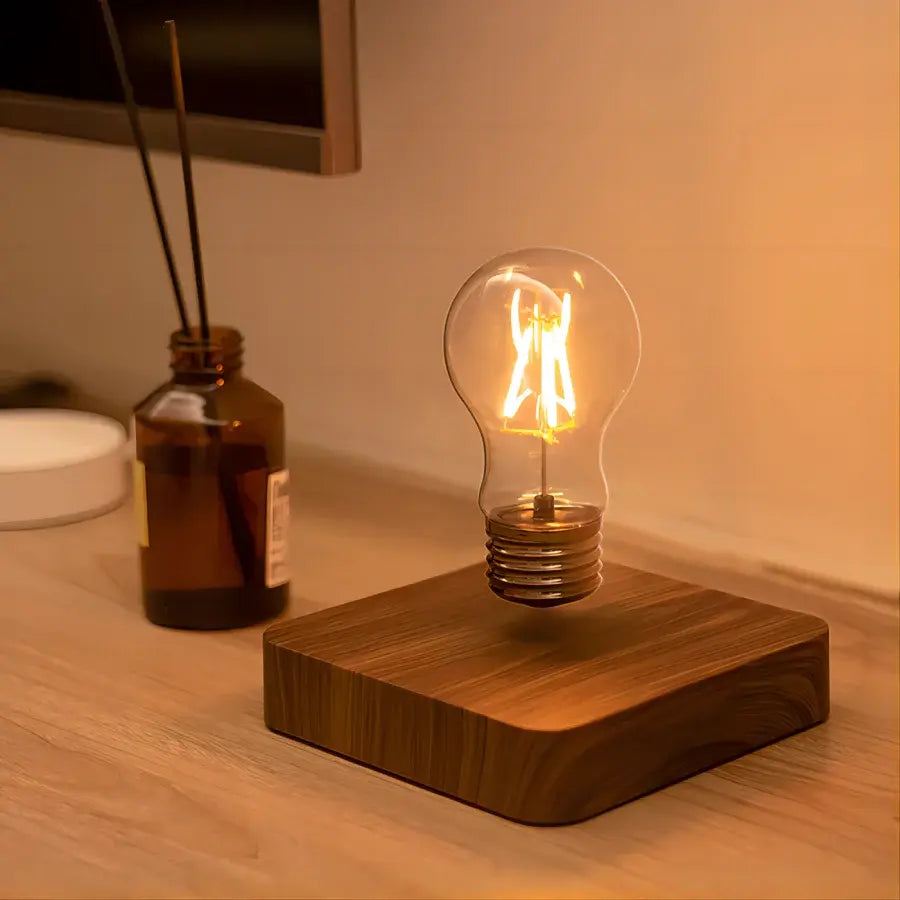 LumiFloat™ – Floating LED Bulb Magnetic Levitation Lamp
