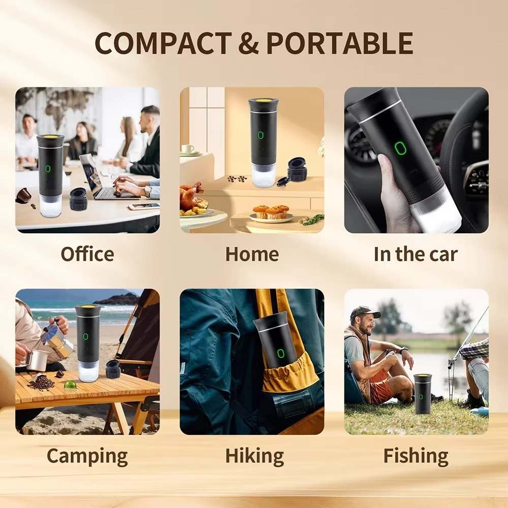 Portable Coffee Espresso Maker Machine