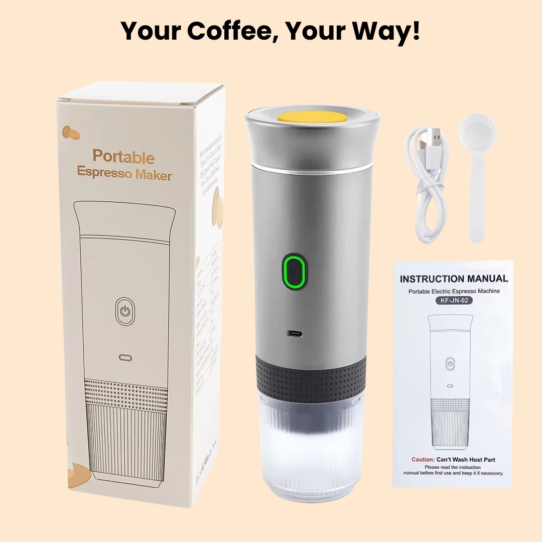 Portable Coffee Espresso Maker Machine