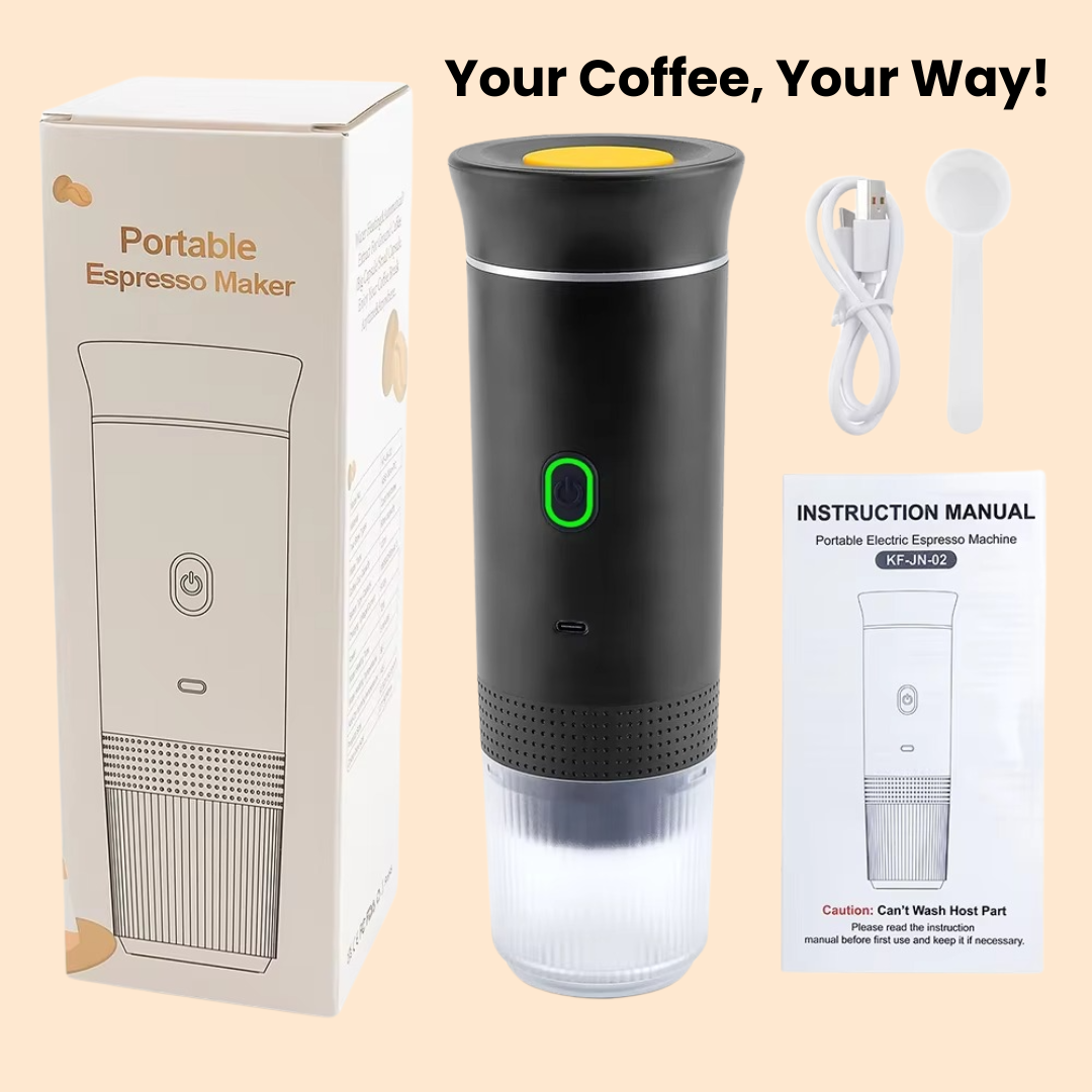 Portable Coffee Espresso Maker Machine