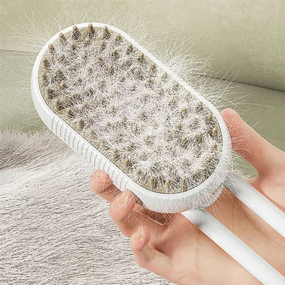 SteamGroom™ – 3-in-1 Electric Pet Brush & Steamer