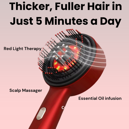Red Light Therapy Massage Comb