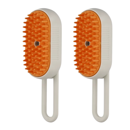 SteamGroom™ – 3-in-1 Electric Pet Brush & Steamer