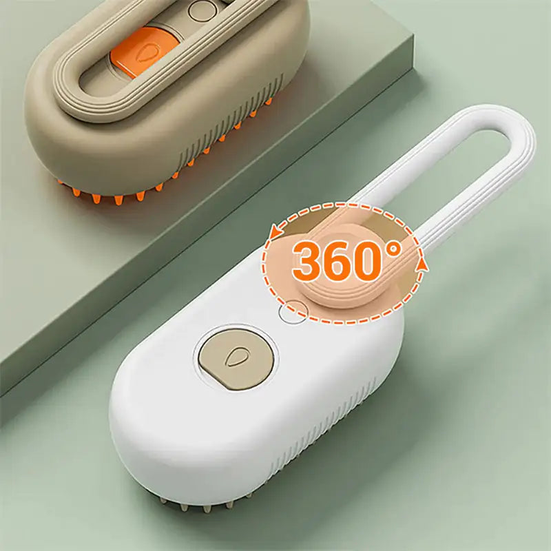 SteamGroom™ – 3-in-1 Electric Pet Brush & Steamer
