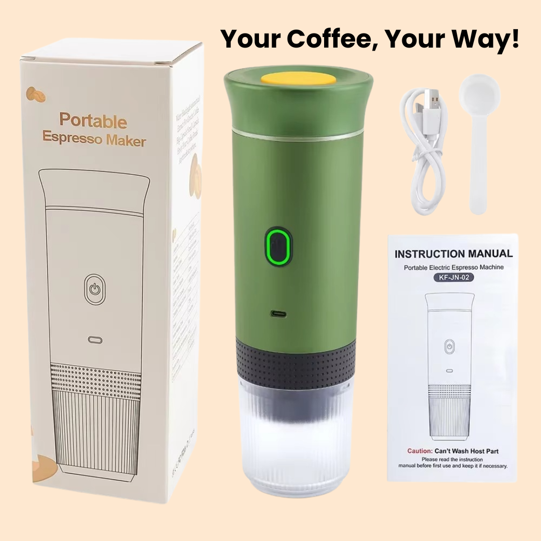 Portable Coffee Espresso Maker Machine