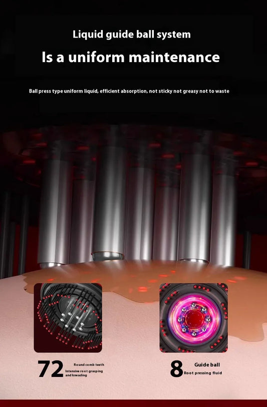 Red Light Therapy Massage Comb