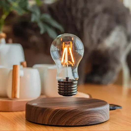 LumiFloat™ – Floating LED Bulb Magnetic Levitation Lamp